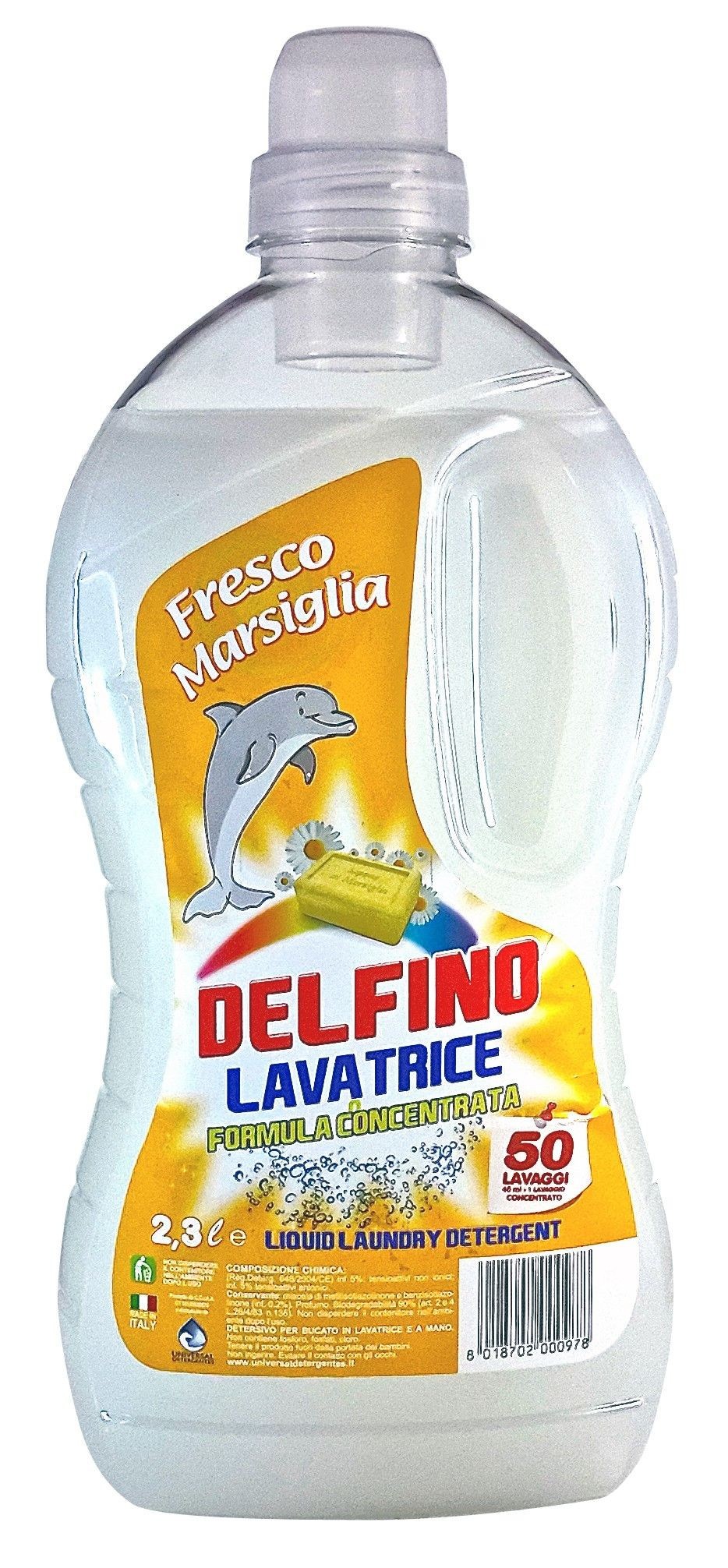 Delfino Lavatrice Marsiglia 2,3 Lt