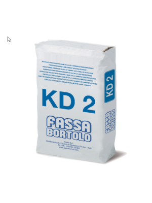 Intonaco KD2 Fibro Rinforzato 25 Kg - Fassa Bortolo 
