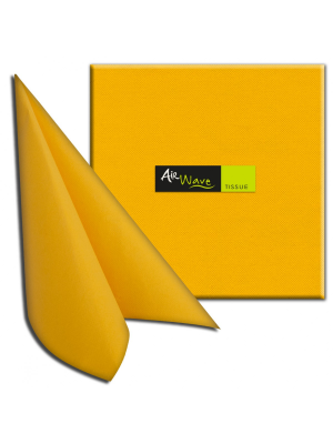 Tovaglioli monouso di carta gialli airwave 40x40