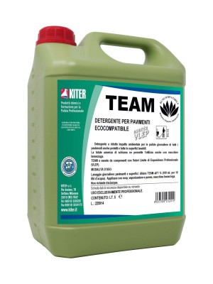 TEAM CAM LT 5 KITER Detergente per pavimenti ecocompatibile