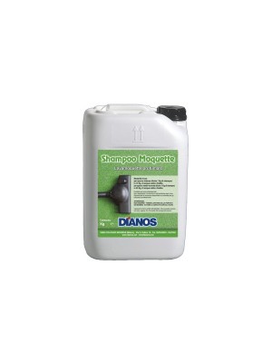 SHAMPOO MOQUETTE LT 10 DIANOS Detergente neutro a schiuma secca ideale per il lavaggio di moquette, poltrone e tappezzerie