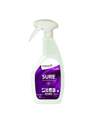 SURE Cleaner Disinfectant Spray- Disinfettante igiene Cucina 750 Ml